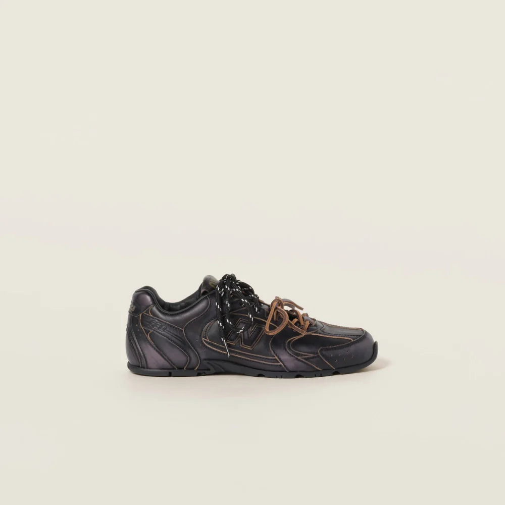 New Balance X Miu Miu 530 SL -- Black Leather